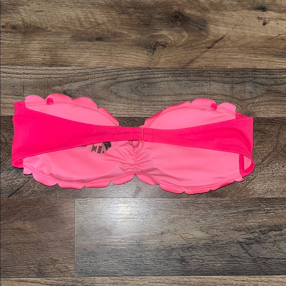 Victorias Secret Vibrant Pink Bandeau Bikini Top size M - Picture 3 of 3